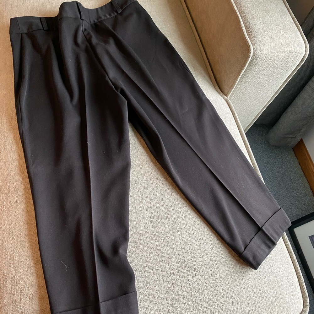 Briggs New York size 12 pants. Black Capri pants. No pockets.